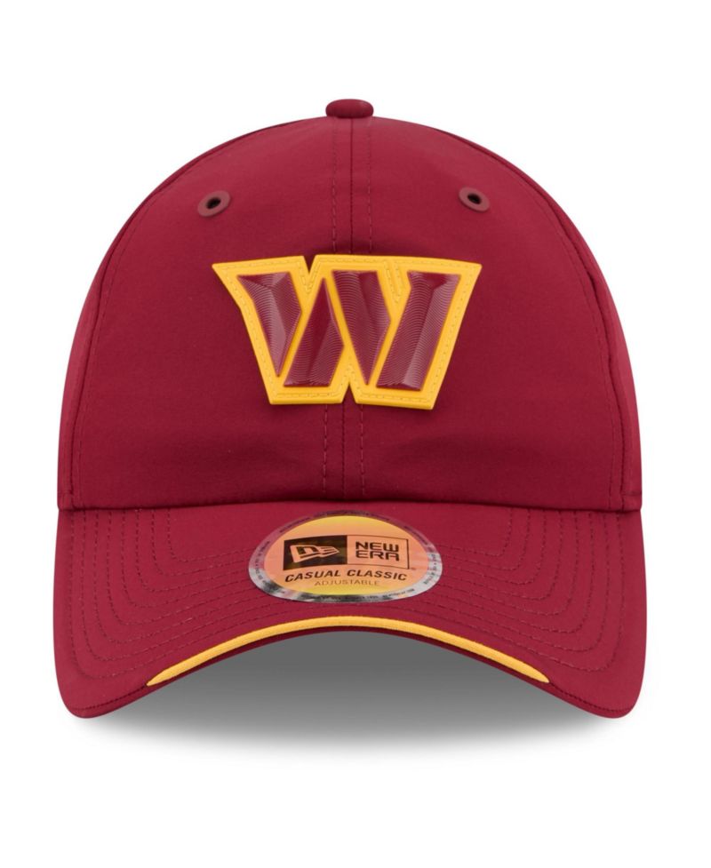Men's Burgundy Washington Commanders 2026 Sideline Casual Classic Adjustable Hat