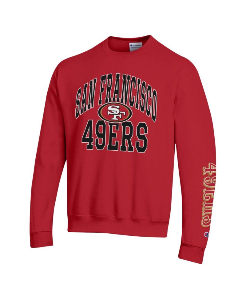 Men's San Francisco 49ers Powerblend Fleece Pullover Sweatshirt