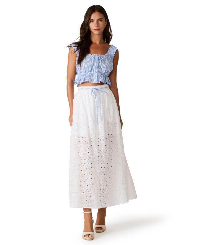 Women's Brooklyn Square Neck Sleeveless Top