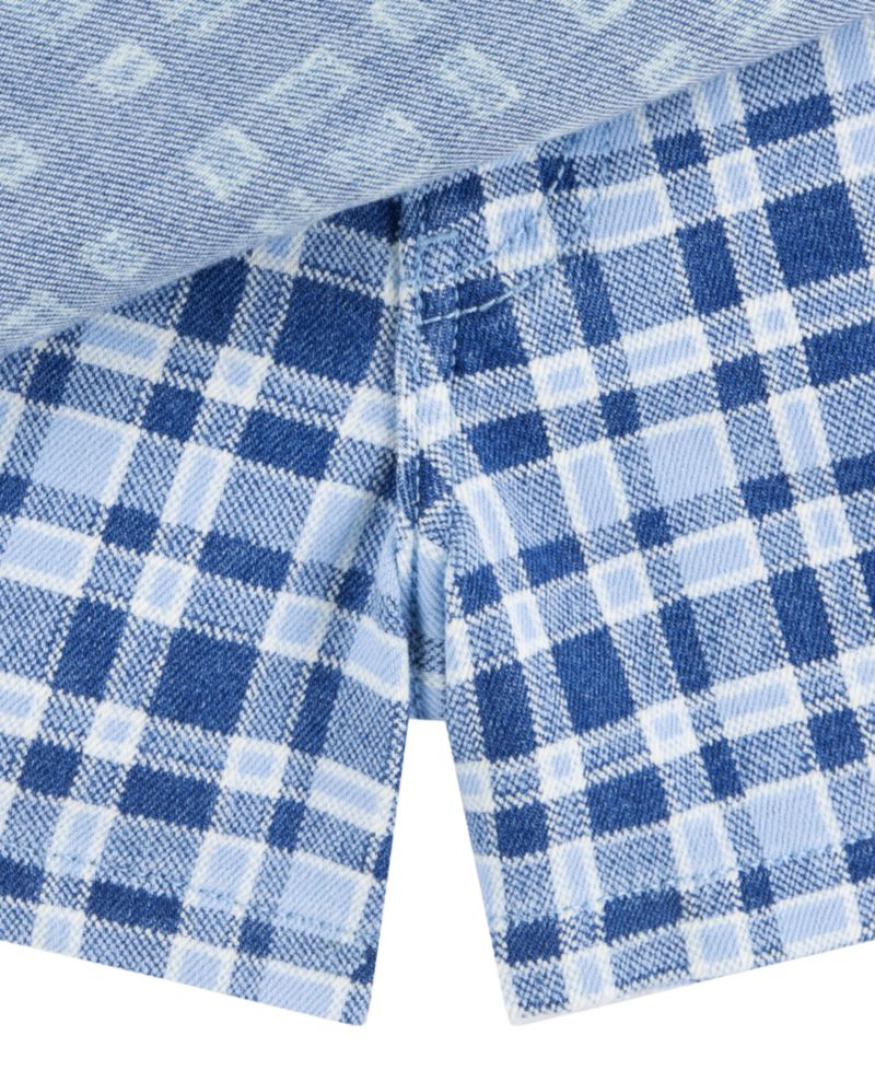 Girls' 7-16 Plaid Skort With Bows
