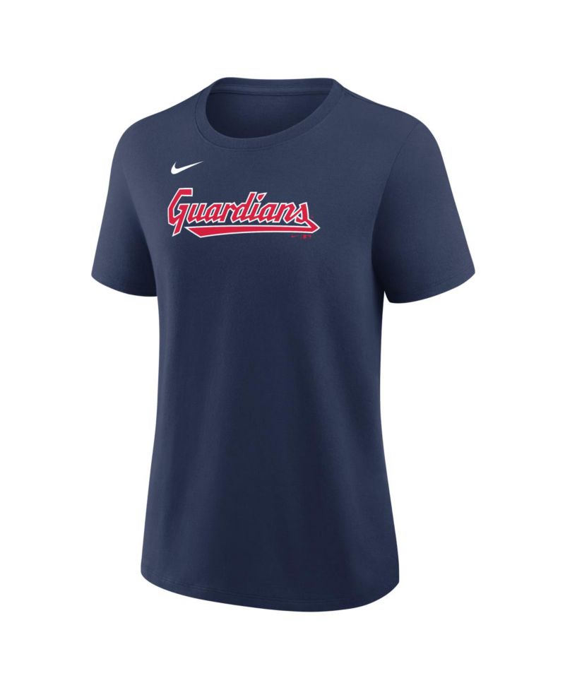 Women's Jos&eacute; Ramírez Navy Cleveland Guardians Name & Number T-Shirt