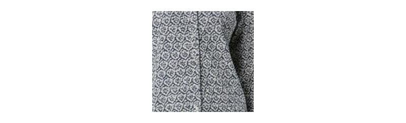 Women's Monogram Print Cotton Button Up Shirt