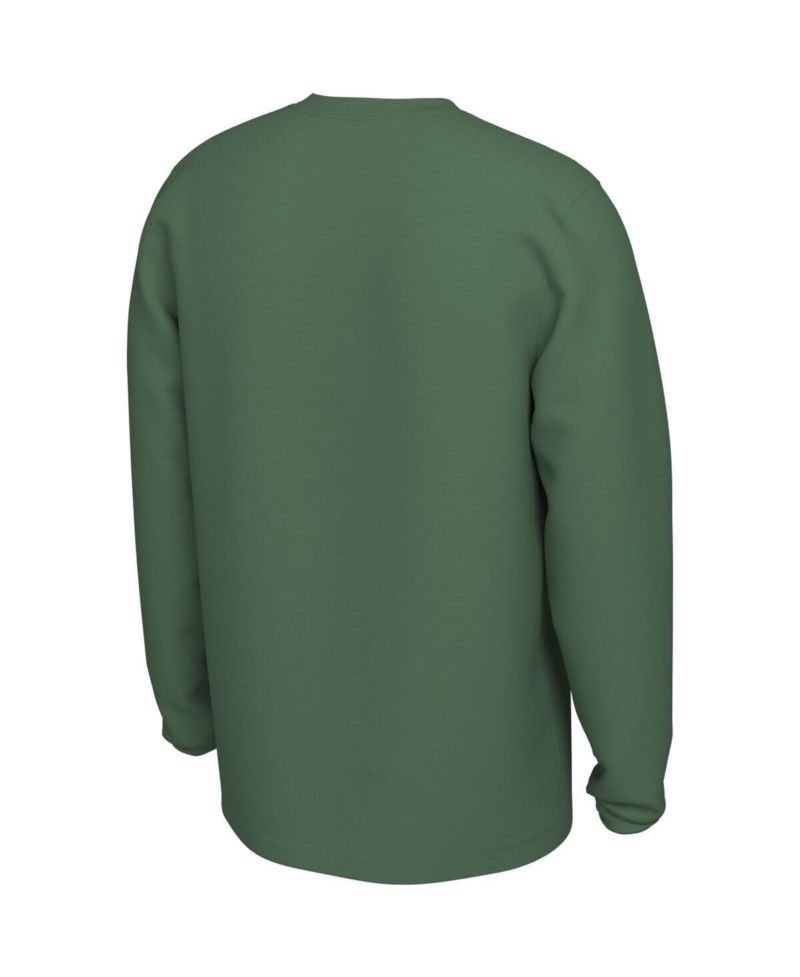 Men's Kelly Green Boston Celtics Authentic Long Sleeve Practice T-Shirt