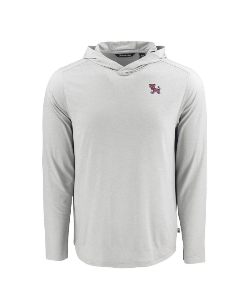 Men's Gray Clemson Tigers Coastline Epic Comfort Eco Long Sleeve Hoodie