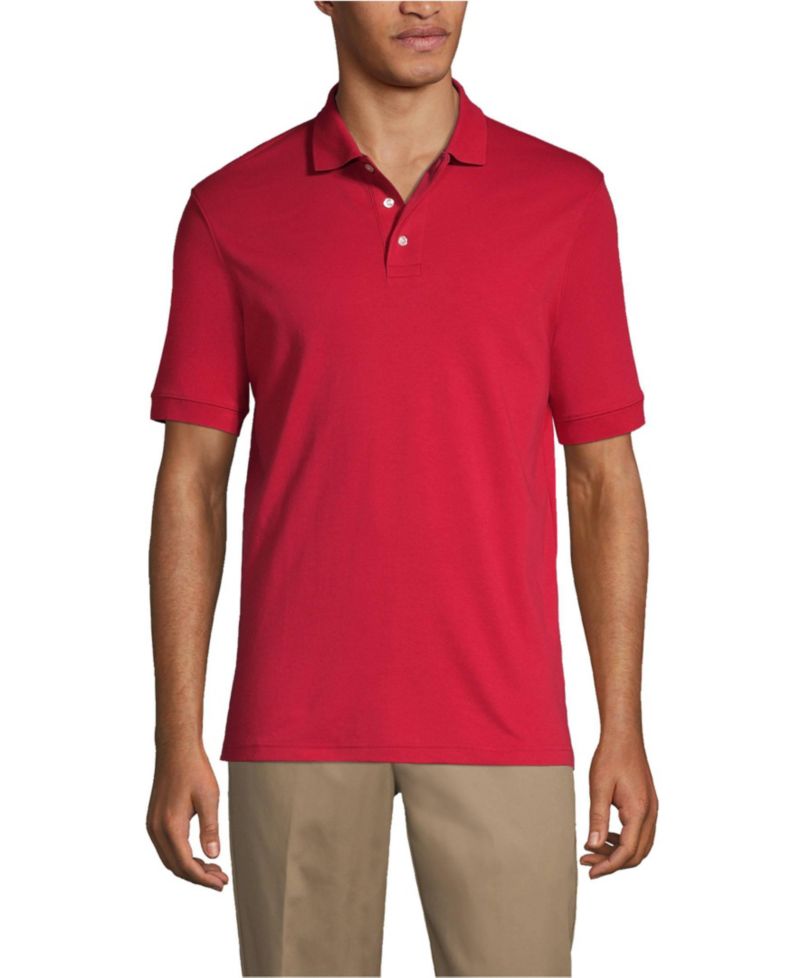 Men's Short Sleeve Interlock Polo Shirt