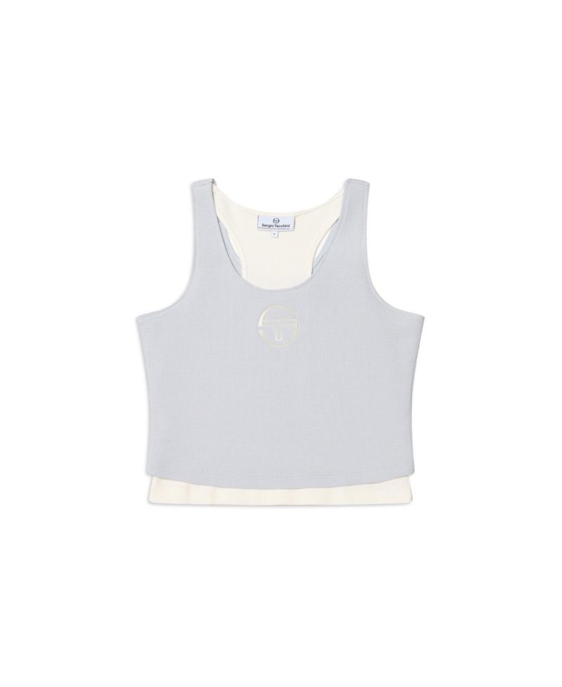 Women's Livia Crewneck Contrast-Color Undershirt Tank Top