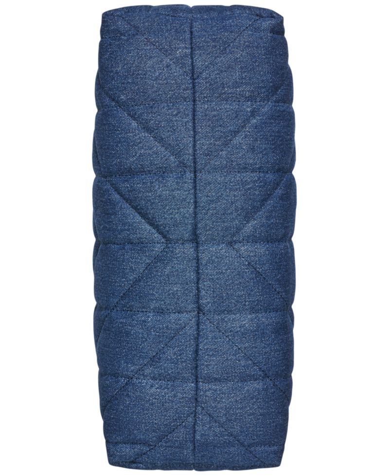Voyage Quilted Denim Hobo Bag