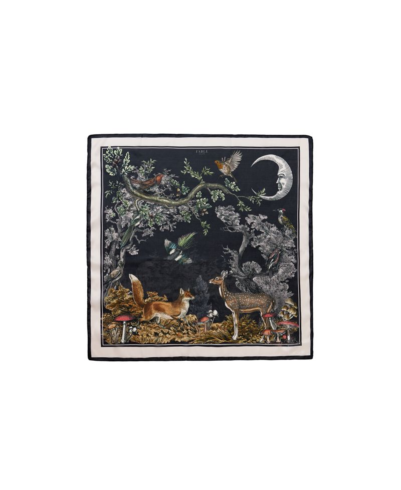 Women's A Night's Tale Narrative Square Scarf