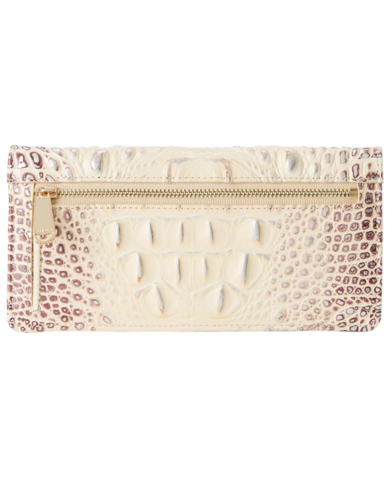 Adelle Ombre Melbourne Embossed Leather Wallet