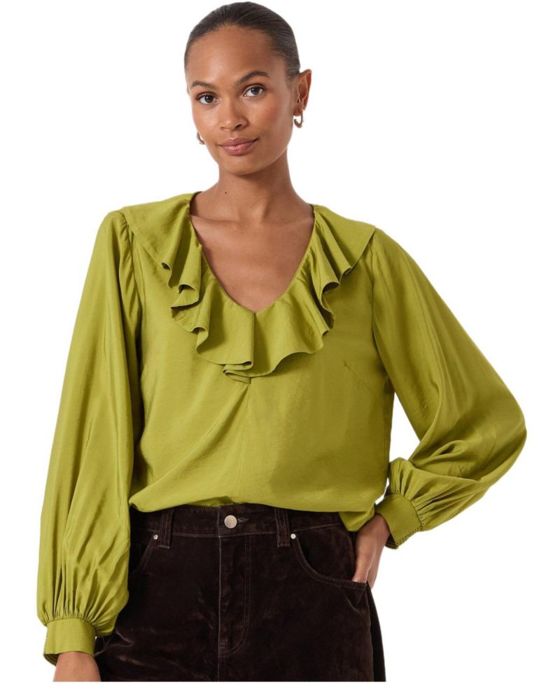 Women's Air Flow Ruffle Blouse
