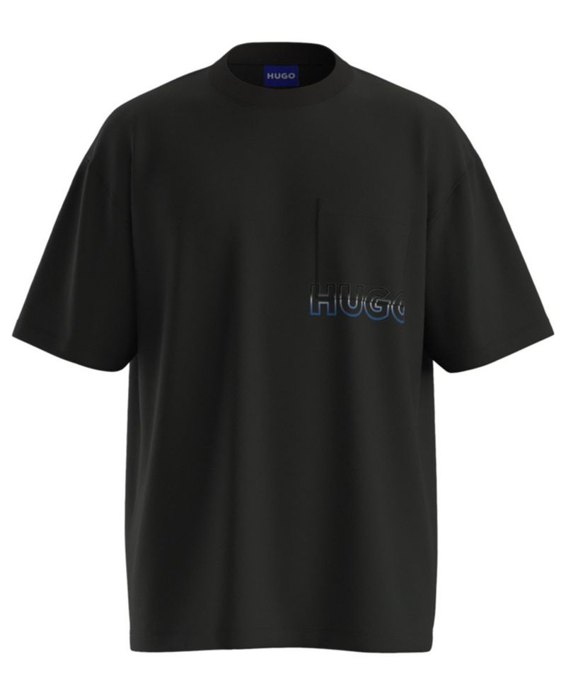 Men's Nogoste Ombre Sports Logo T-Shirt