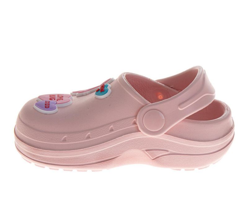 Big Girls Conversation Hearts Clogs