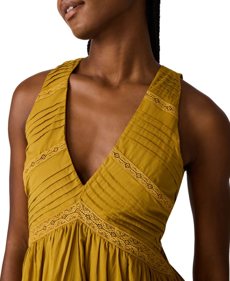 Women's Miah Sleeveless V-Neck Fit & Flare Dress
