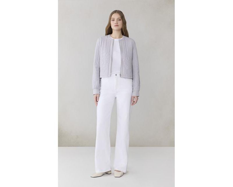 Women's REITA Boxy Jacket in Insulated Soft Nylon