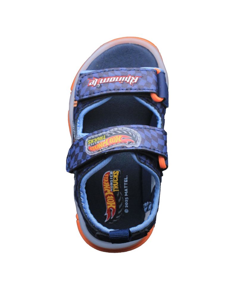 Boy's (7T-10T) Monster Trucks Light-Up Sandals
