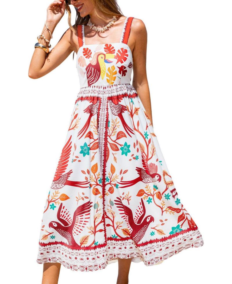 Women's Two Can Tango Tropical Maxi Beach Dress