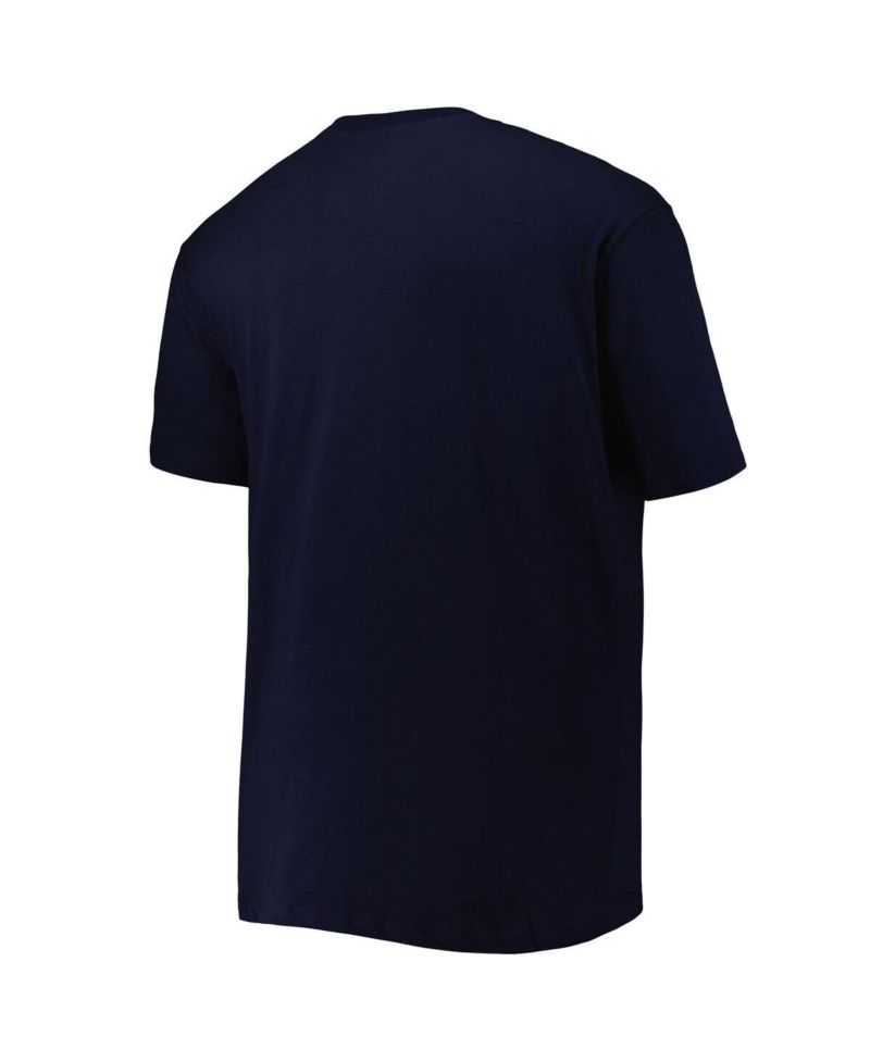 Men's Navy Dallas Mavericks Big and Tall Heart and Soul T-shirt