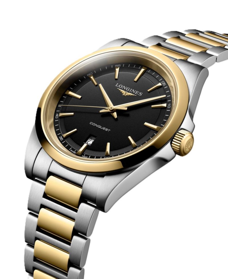 Men's Two-Tone PVD Stainless Steel Bracelet Watch 41mm