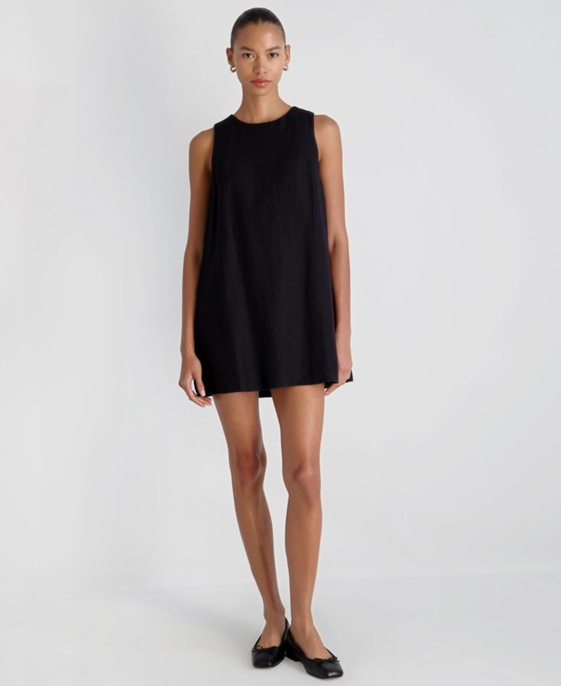 Women's Cooper Linen Sleeveless Mini Dress