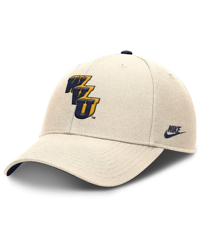 Men's Natural West Virginia Mountaineers Rise Legacy Adjustable Hat