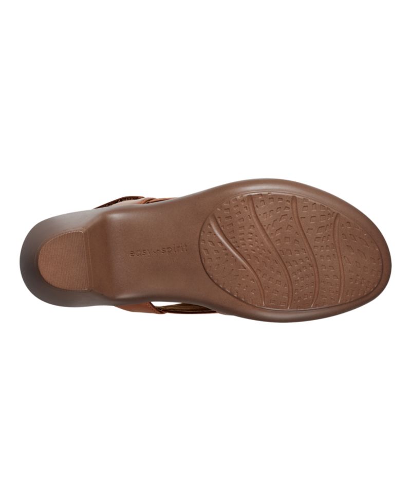 Chantal Crisscross Low Heel Leather Sandals