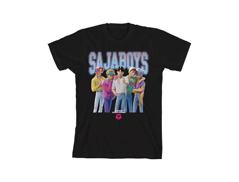 Boys Group Saja Boys Youth Crew Neck Short Sleeve T-shirt