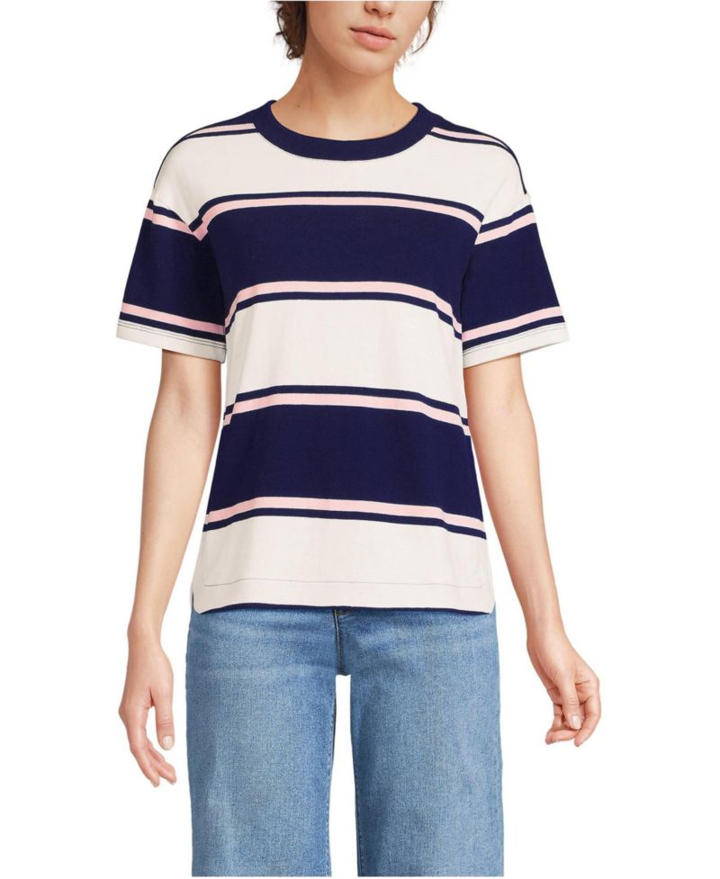 Women's Petite Short Sleeve Mariner T-Shirt