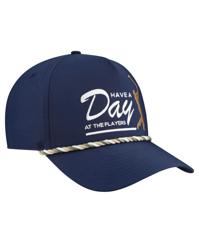Men's Navy THE PLAYERS Retro Rope Have A Day Adjustable Hat