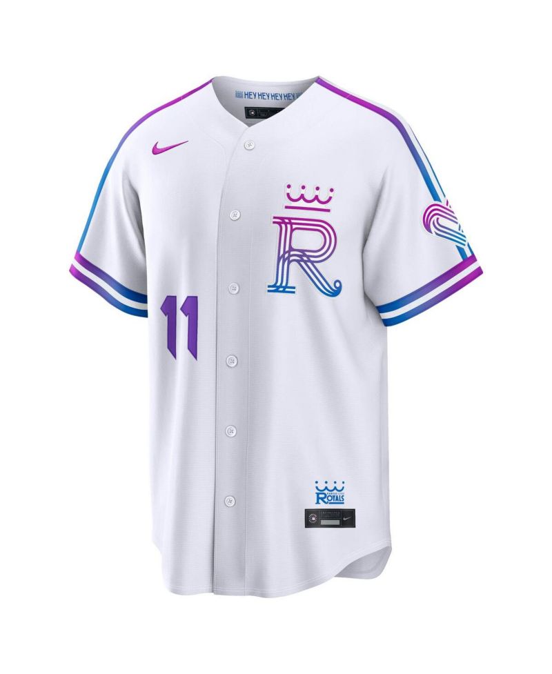 Men's Maikel Garcia White Kansas City Royals 2026 City Connect Stadium Jersey