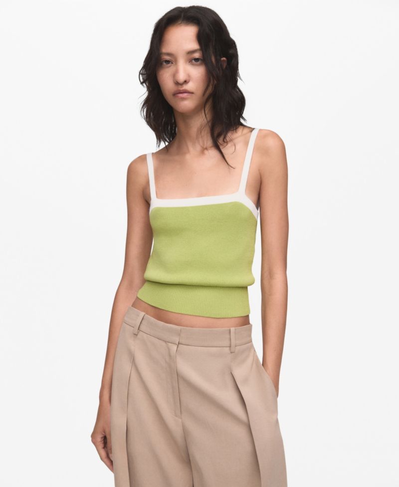 Women's Crop Knitted Top