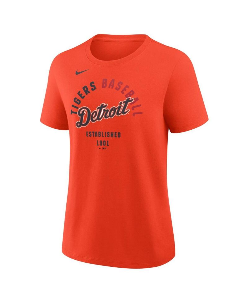 Women's Orange Detroit Tigers Alternate Fashion T-Shirt