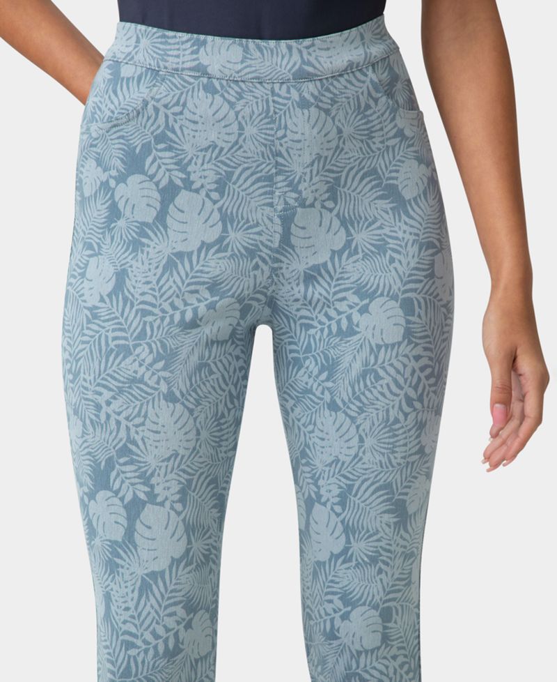 Women's Ultra Soft Denim High-Waist Capri Pant