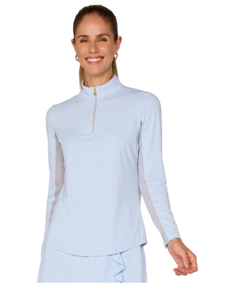 Women's G Lifestyle Long Sleeve Mock Neck Top
