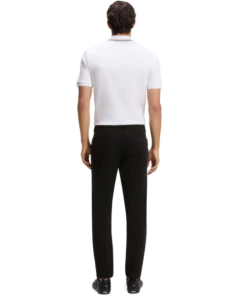 Men's Stretch-Cotton Slim-Fit Pants