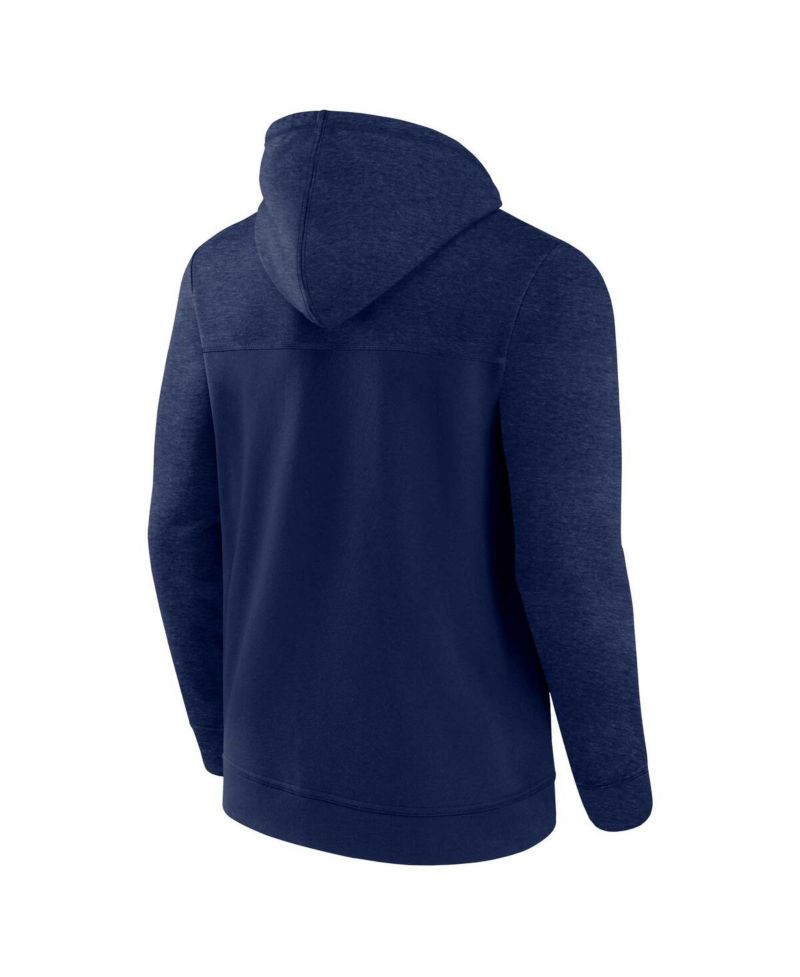 Men's Navy Minnesota Twins Offensive Line Up Full-Zip Hoodie