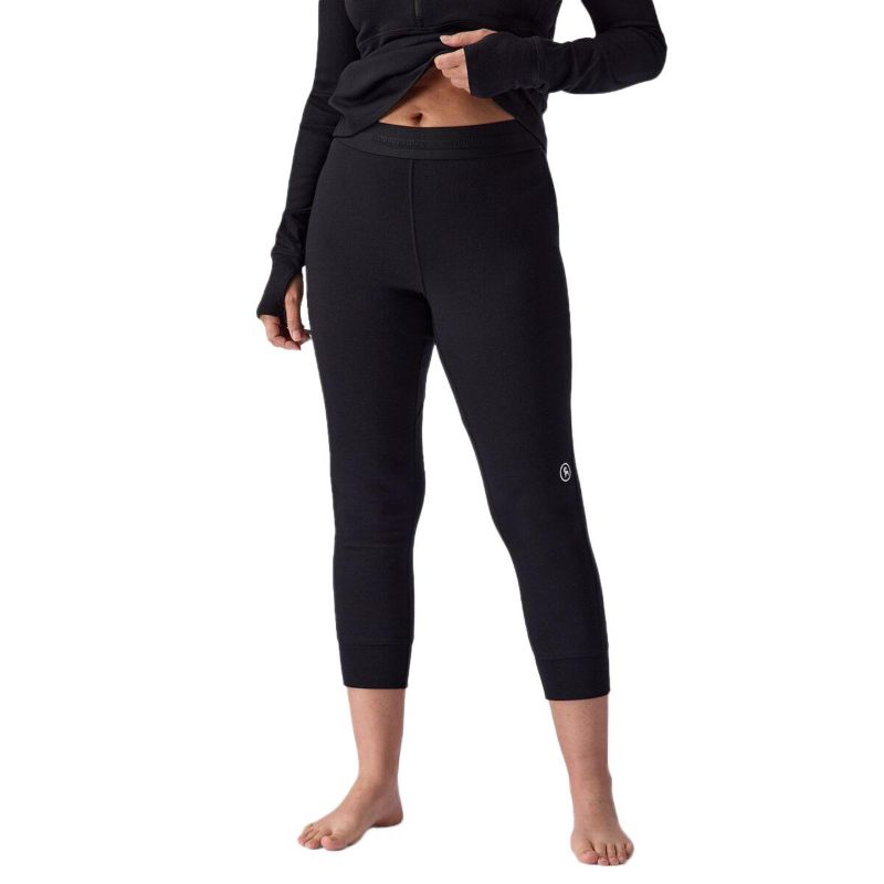 Women's BGA Cedars RWS Merino Mid-Wt Baselayer 3/4 Bottom Midweight Long Underwear Bottoms