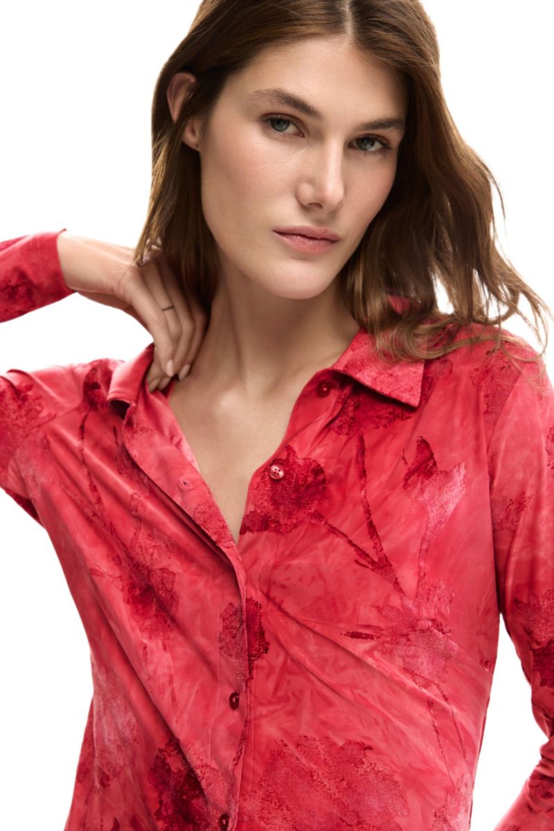 Women's Flocked shirt