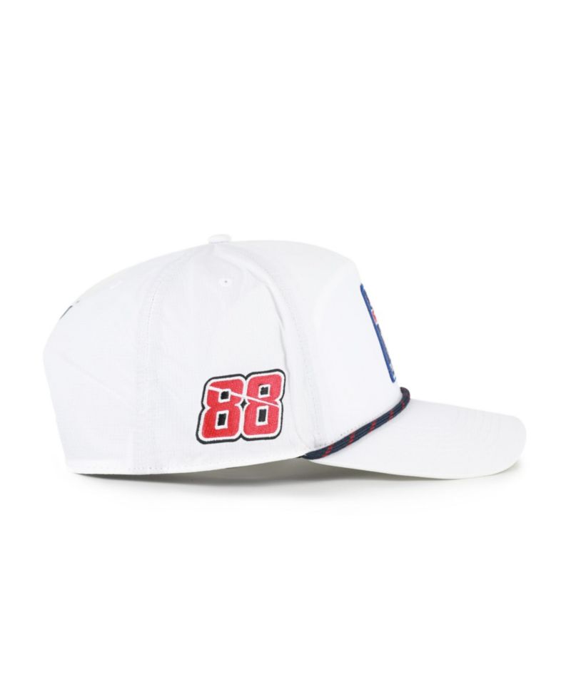 Men's White Connor Zilisch Driver Hitch Rope brrr Adjustable Hat