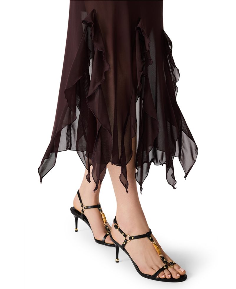 Women's Mariane Mesh Sleeveless Midi Dress