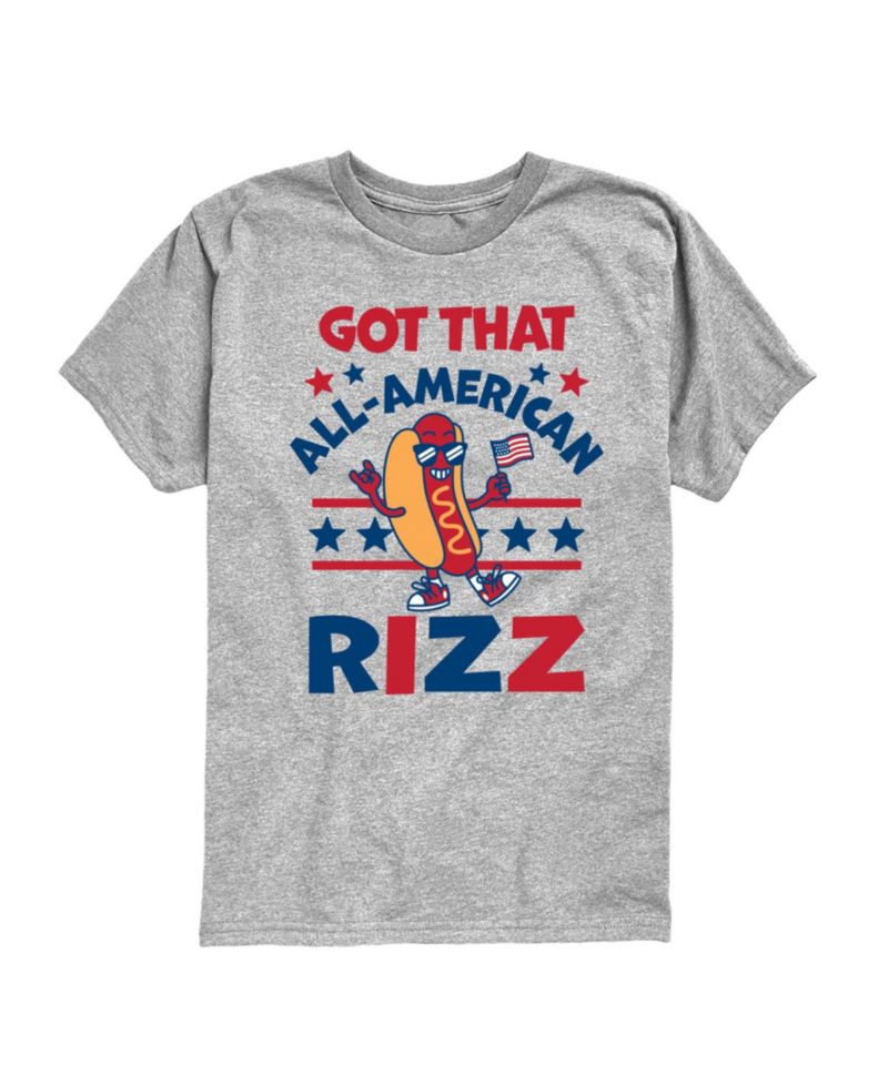 Boys' 8-20 All American Rizz Hotdog Short-Sleeve Graphic T-Shirt