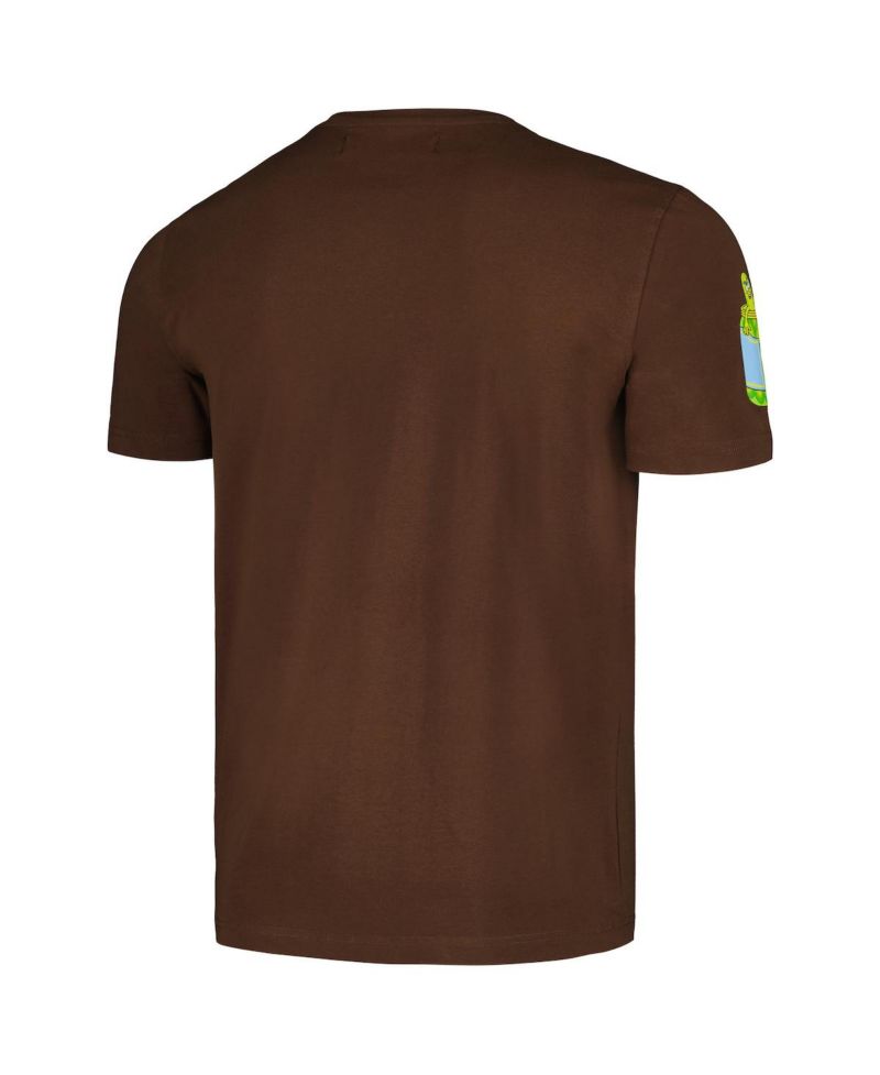 Men's and Women's Brown Rick and Morty Morty T-shirt