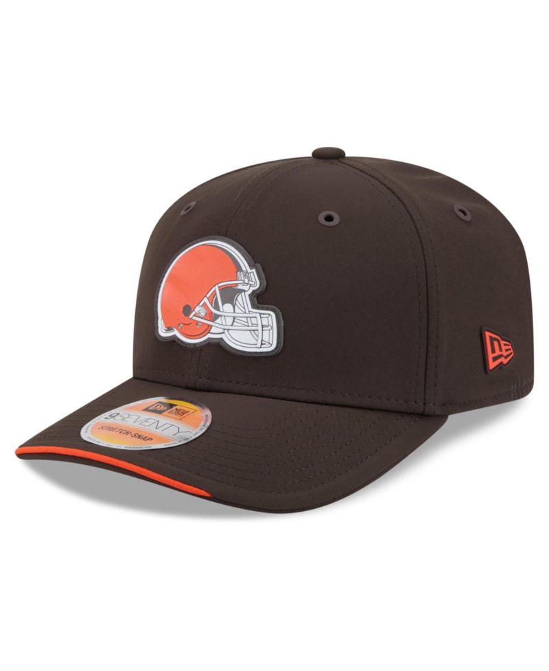 Men's Brown Cleveland Browns 2026 Sideline 9SEVENTY Adjustable Hat