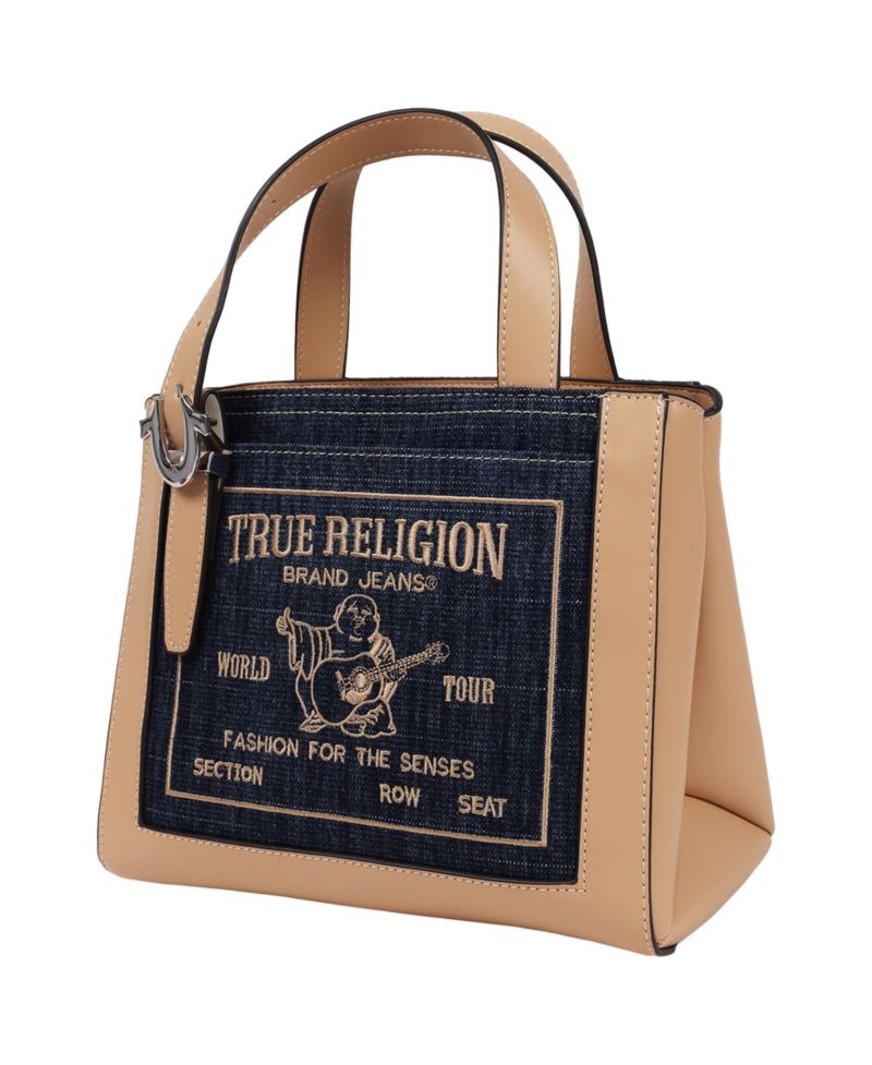 Arvin Buddha Motif Crossbody Tote