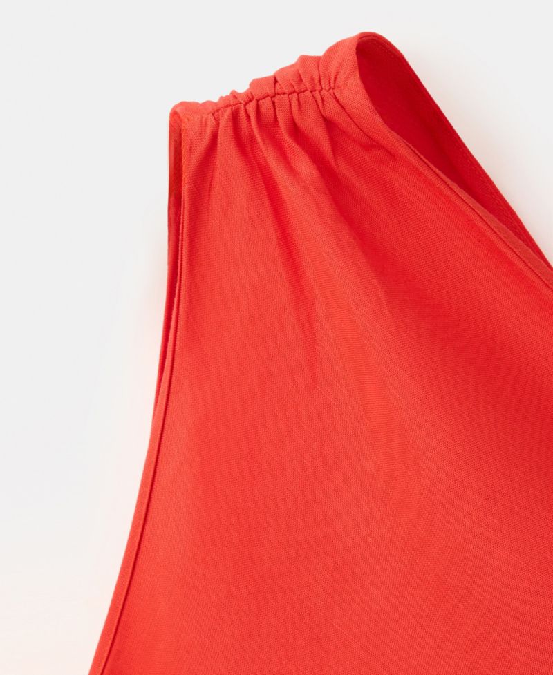 Women's Asymmetrical Pleated Dress