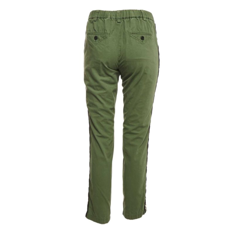 Women's Cotton Side Band Trousers