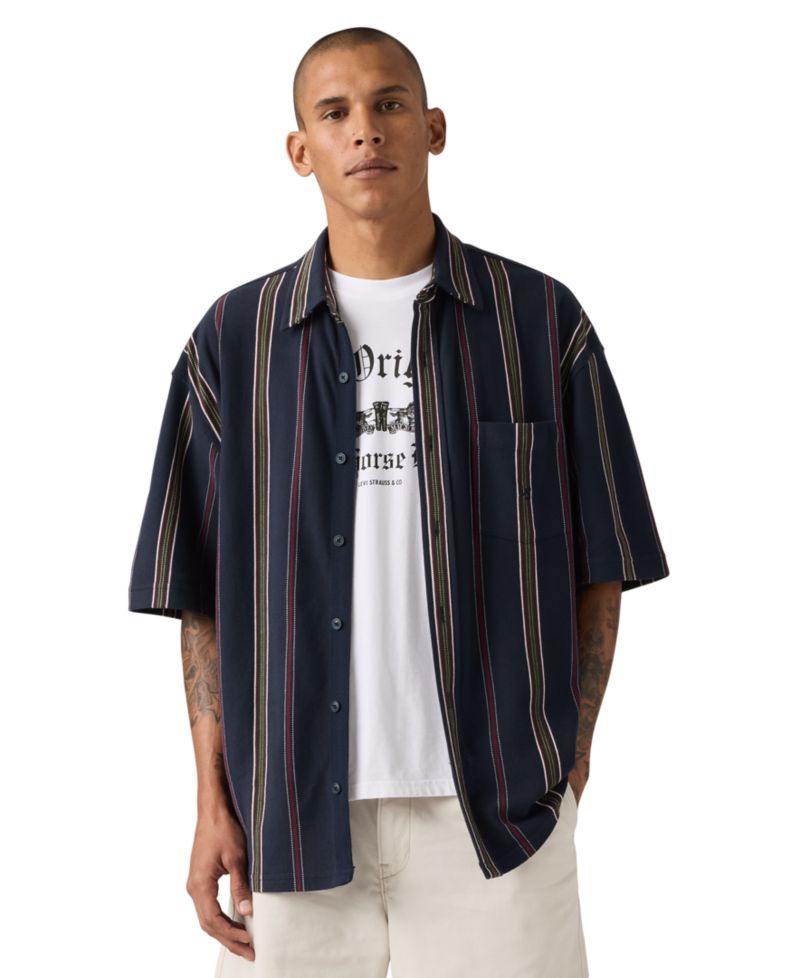 Men's Dawson Pique Stripe Shirt
