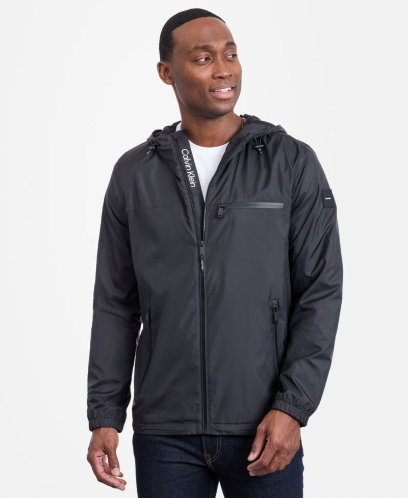 Men's Logo Hooded Jacket