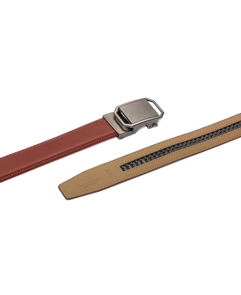 Men's Metallic Octagon Ratchet Belt