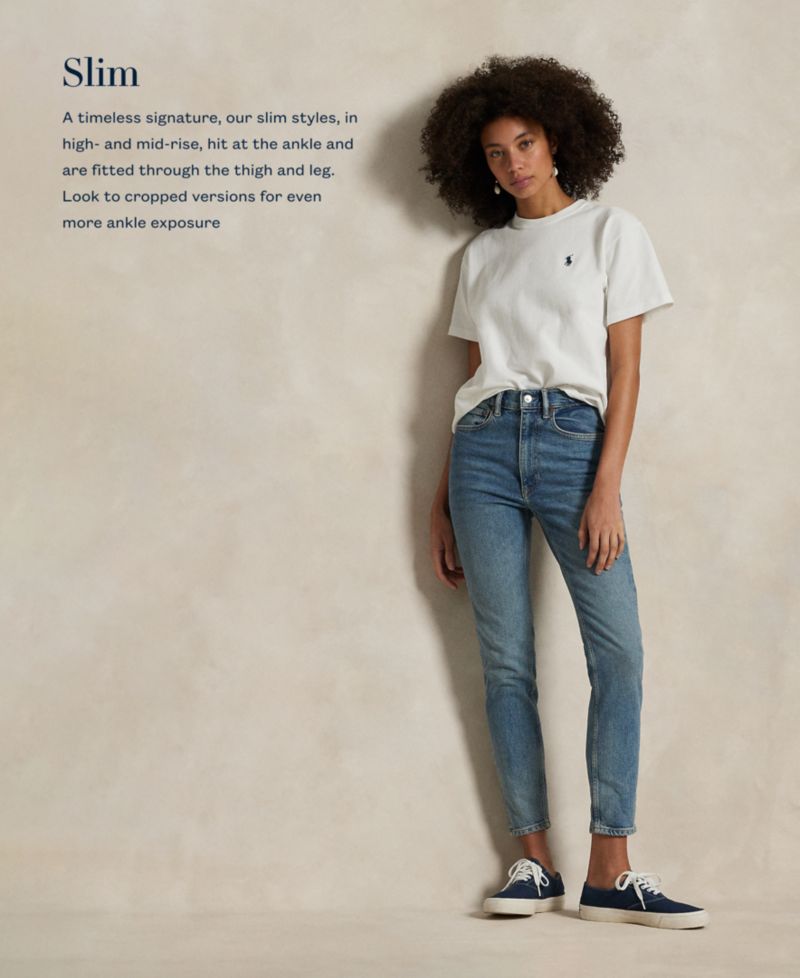 Women's Mid-Rise Super-Slim Jeans