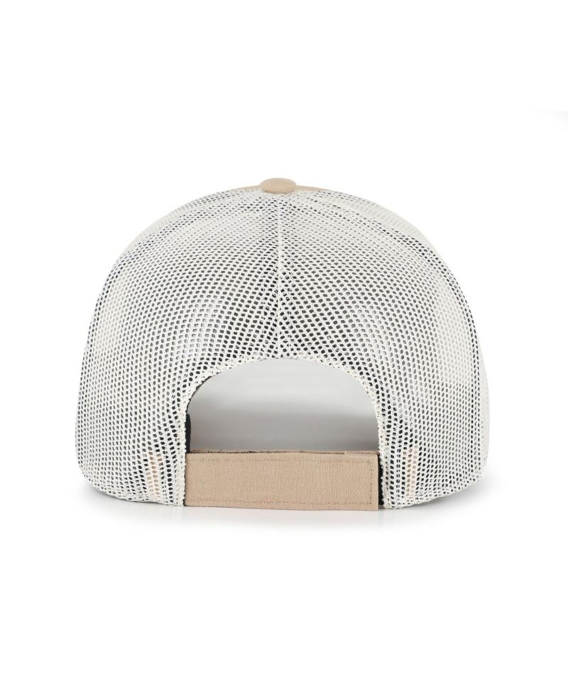 Washington Commanders Bonehide Trucker Structured Leather Applique Adjustable Hat